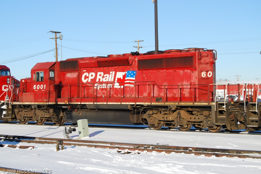 CP 6001 - Locomotive Photos - Hiddenimages.ca